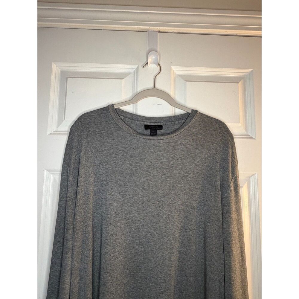 Basic Neutral Simplistic Express Grey Long Sleeve - Picture 3 of 6
